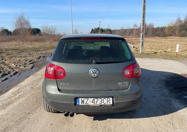 Volkswagen Golf cena 18000 przebieg: 240000, rok produkcji 2005 z Ryki małe 106